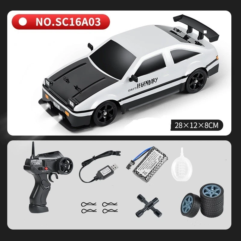 1:16 Racing RC Car Model 4WD 2.4G On Road High Speed Remote Control Drift - Image 2 of 4