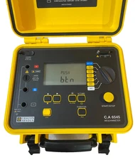 Chauvin Arnoux Megohmmeter C.A 6545 Kit With Suitcase