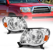 2005-2011 for Toyota Tacoma Driver Passenger Side Headlight Assembly Compatibl