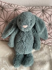  Bashful Forest Bunny 廃盤 レア Jellycat Medium Bashful Forest Bunny Dark Green for sale online