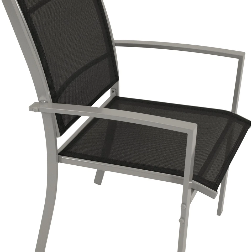 Gartengarnitur Sitzgruppe Gartenmöbel Set Garnitur Gartenset PINO 5-tlg. Metall - Bild 4 von 4