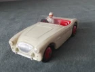 ORIGINAL VINTAGE UNBOXED DINKY TOYS 109 AUSTIN-HEALEY SPORTS RACING CAR 1950s