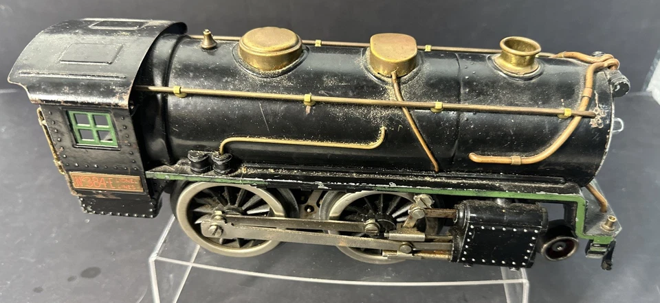 384-E Lionel Lines Engine & 384-T Tender, Black Wheels, Vintage 1932, T303 - Image 2 of 4
