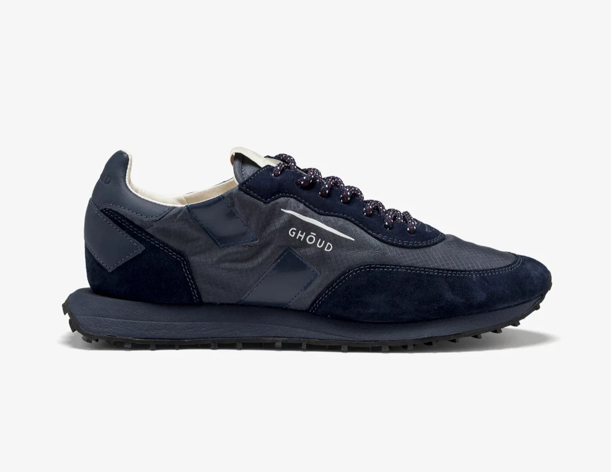 HIIGYL Scarpe Da Ginnastica Uomo Slip-On - Mocassini Traspiranti Leggeri, Blu Scuro, Taglia 43.5 EU, Per Corsa E Tempo Libero
