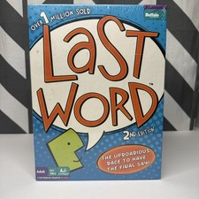 Last Word Board Game 2nd Edition Buffalo Games Made In USA