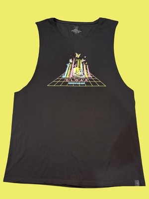 Cloak  Hidden in Plain Sight  skull black cotton Muscle Tank top Size 3X