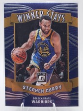 2023-24 Donruss Optic #16 Stephen Curry Winner Stays Golden State Warriors