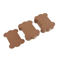 Paper Blank Thread Ribbon Empty Cord Reel Organizer Flat Spools Supply