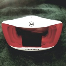 Mattel View Master Virtual Reality Deluxe VR Viewer ONLY, White Red, Excellent