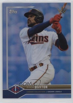 2022 Topps X Bobby Witt Jr Crown Collection Jewel 56/150 Byron Buxton #23 c5b
