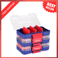 Small Parts Organizer Impact-resistant Pp And Pc Stackable Storage Case Small Parts Organizer Impact-resistant Pp And Pc Stackable Storage Case