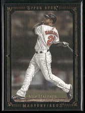 Nick Markakis 2008 Upper Deck Masterpieces #10 Framed Black Baltimore Orioles