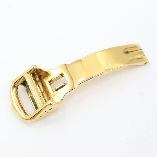 Cartier D Buckle Gold GP Bracelet Belt 12mm Must Tank Vintage Japan