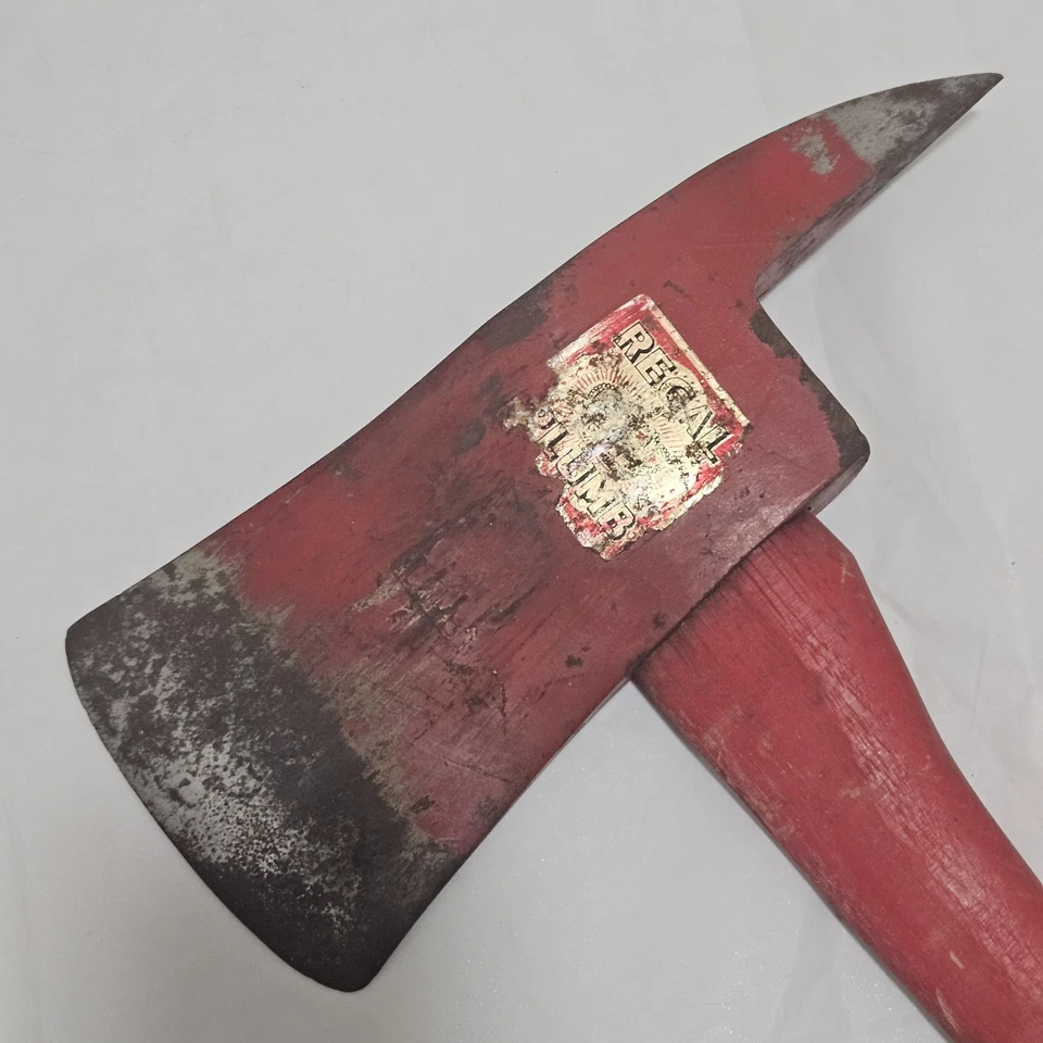 复古 Plumb FA6 消防员拾取头斧 1956–61 富豪皇冠标签 – 整体 7.2 磅 — 第 3/4 张图片