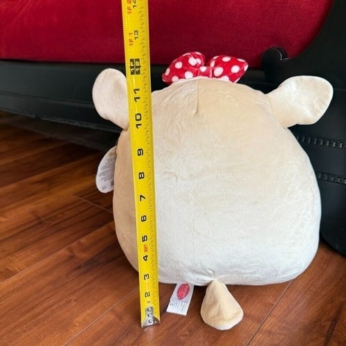 NWT 2021 Squishmallows Rudolph the Red-Nose Reindeer Clarice Plush Large 12" - Picture 7 of 8