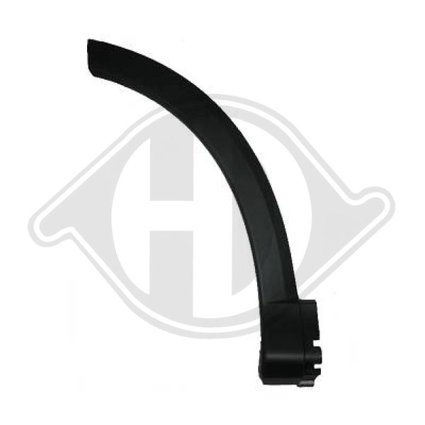 1813266 Verbreiterung, KotflüGel Hinten Rechts FüR Opel Corsa C (X01)-image