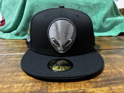 Las Vegas 5ls Silver Alien Edition Black New Era Fitted 7 3/4 Gray UV PC League