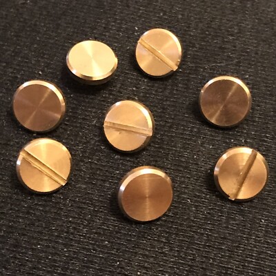 (4) Four Brass Screw Pack Set for Galco Bianchi Shoulder Holster System