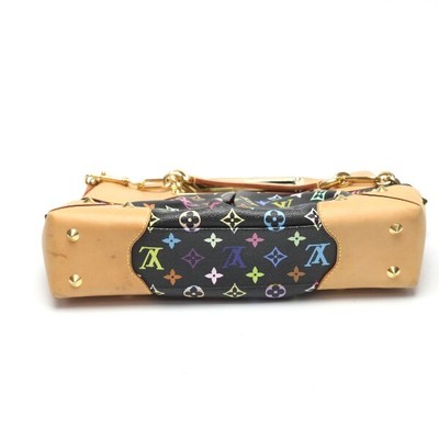 LOUIS VUITTON M40256 Judy MM Monogram Multicolor Black Bag LOUIS VUITTON M40256 Judy MM Monogram Multicolor Black Bag