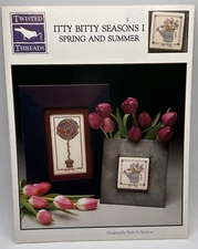 Spring Summer Counted Cross Stitch Pattern  from Twisted Threads