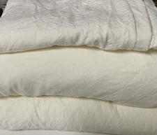 🍀 Sweet Home Collection Washed Crinkled 4 Piece Sheet Set CAL KING, GREAT