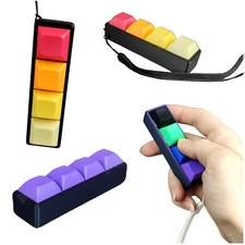 Keyboard Fidget Toys Customizable Colors Keychain Gift Idea Sensory Fidget