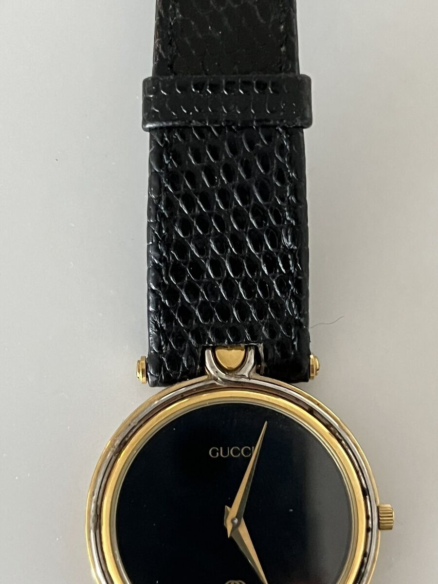Gucci mens watch black band needs a battery,vintage 1990s | eBay Gucci mens watch black band needs a battery,vintage 1990s | eBay