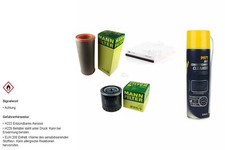 MANN FILTER Paket MANNOL Klimareiniger für Renault Espace II J/S63_ 2.1 TD