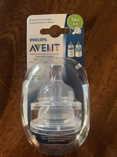 Phillips Avent Slow Flow Anti-colic Nipples , 1 mo 2 Ct Bottle Nipples. 4pks