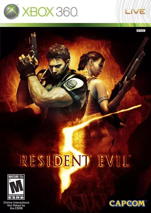 Jogo Resident Evil 5 - Xbox 360 - Loja Cyber Z