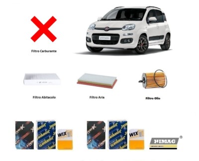 Kit Filtri Tagliando Fiat Panda 312 0.9 900 Twinair Natural Power - Foto 3