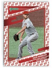 2021 Donruss Baseball (One Hundred 100 Parallel) Zack Wheeler #115 Phillies /100
