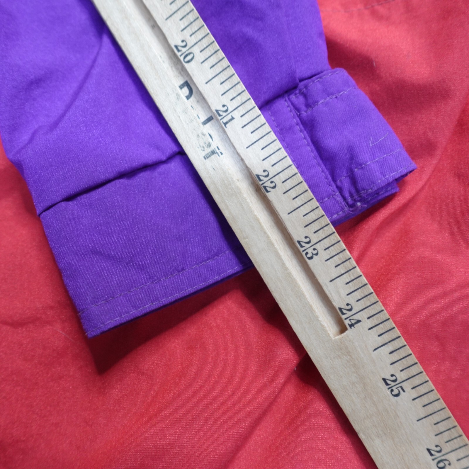 Vintage Helly Hansen Jacket Small Red Purple Teal… - image 11