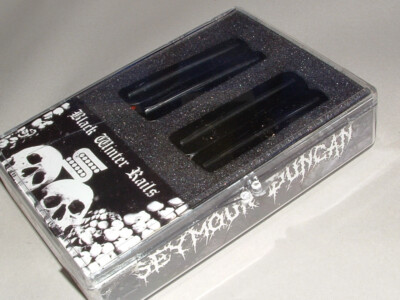 Seymour Duncan Black Winter Rails 7 String Humbucker Set New with Warranty
