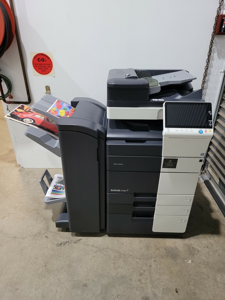 Konica Minolta Bizhub C558 Copy,Print,Scan, Air Print, PostScript