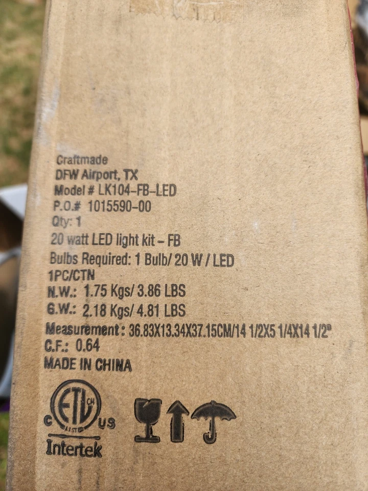 Craftmade LK104-LED Black Elegance Bowl 13"W Led Light Kit - Image 3 of 4