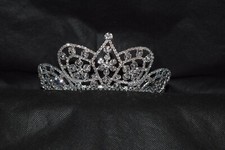 New Rhinestone Butterfly Princess Tiara Crown