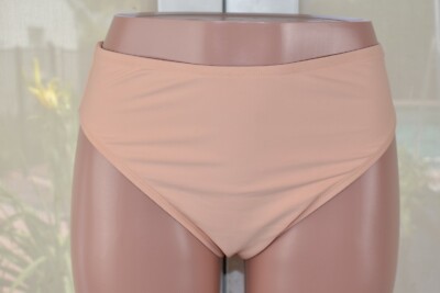 Free Press Coral Nectar Cici High Cut Bikini Bottoms Swimwear Size M NWOT