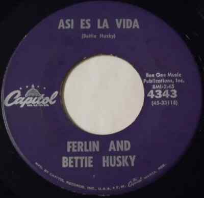 Ferlin Husky My Love For You Vinyl Single 7inch Capitol