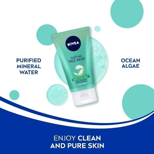 NIVEA Women Purifying Face Wash, for Oily Skin, 150 ml - Picture 4 of 8