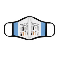 Fitted Polyester Face Mask