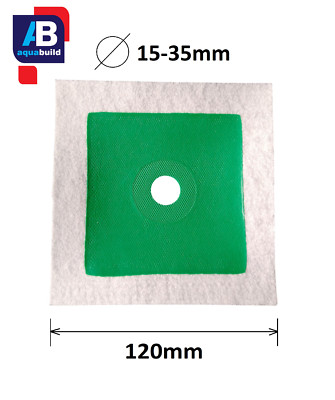 Stärkste elastische wasserdichte Tankdichtmanschette Membran Rohrmanschette 1-3cm Ø