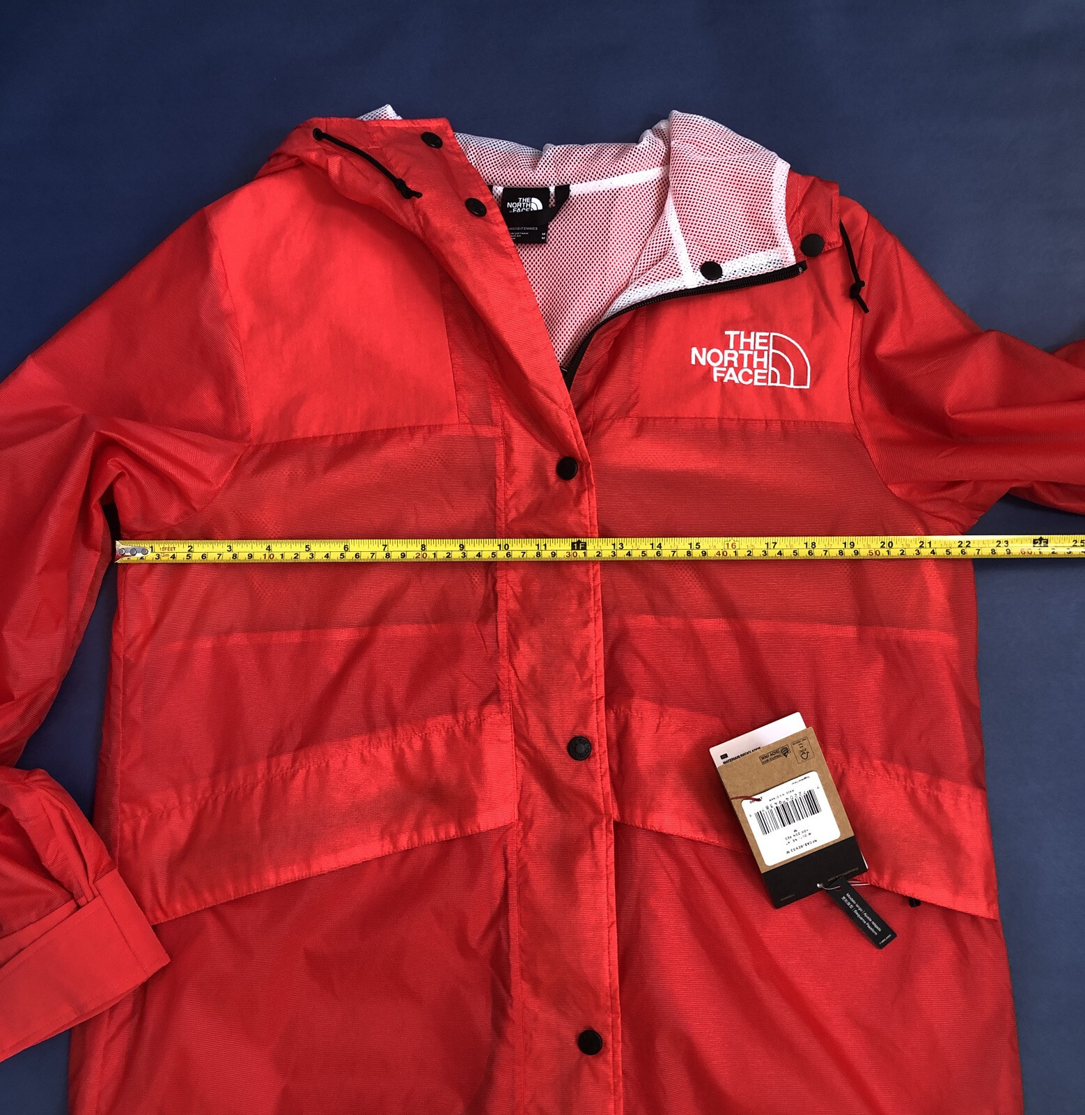 The North Face Womens Flight Series Running Windbreaker Jacket Light Red M $149 image 6