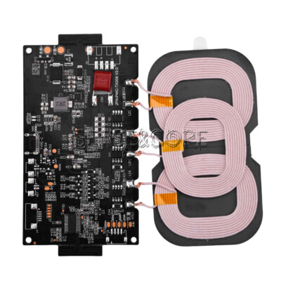 3-Coil 20W High-power Wireless Charger Module DIY DC 12-24V For Car DE