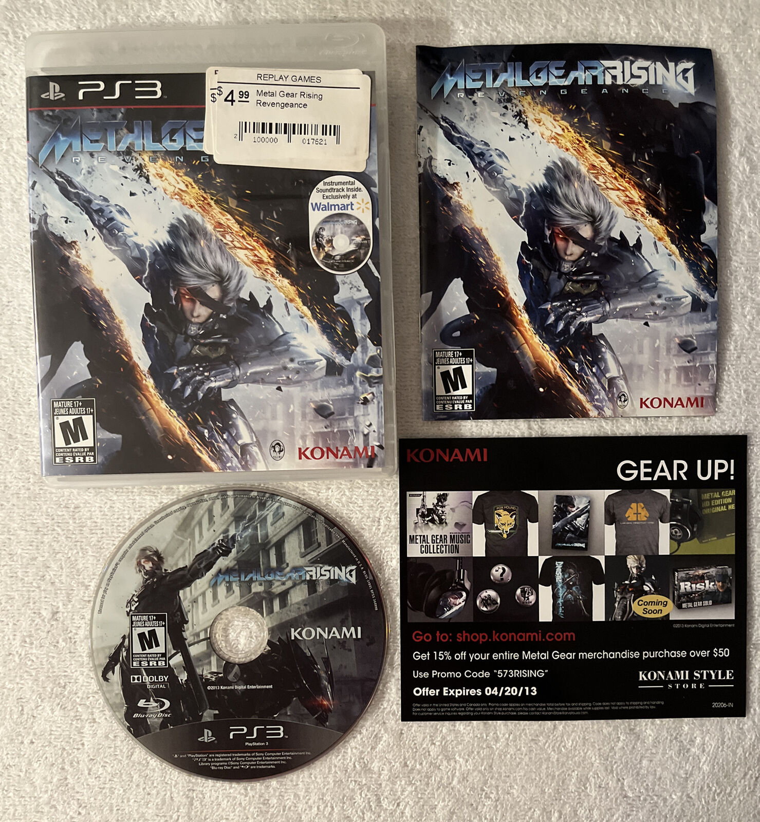  Metal Gear Rising: Revengeance : Konami of America: Everything  Else