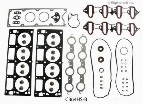 KIT DE REVISIÓN DE RECONSTRUCCIÓN DE MOTOR para GMC CHEVROLET LQ4 364 2001-2003 6,0 L V8 VIN "U" Foto 2 de 4