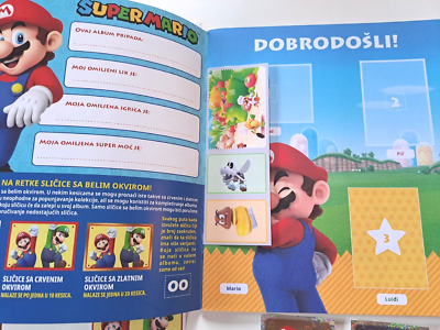 PANINI SUPER MARIO Playtime 2023 Album De Stickers Édition Limitée PANINI SUPER MARIO Playtime 2023 Album De Stickers Édition Limitée
