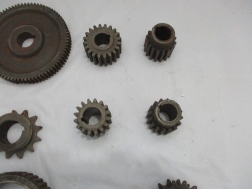 Steel Gears Cogs Sprockets For Industrial / Steampunk Art Projects Lot of 12 L1 - Picture 4 of 9