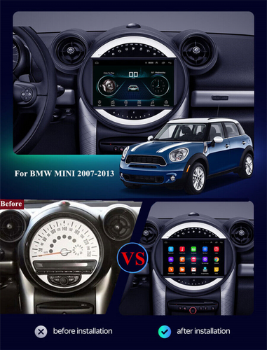 For 2010-2016 Mini Cooper R56 R60 Android 13 Carplay Car Stereo Radio GPS WIFI - Picture 12 of 24