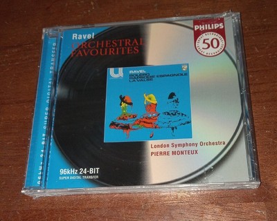 Maurice Ravel Orchestral Favorites Ma Mere L'oye (CD, 2001) Philips SEALED! 